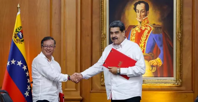 Maduro apoyará a Petro en la búsqueda de un cese bilateral al fuego con la guerrilla del ELN