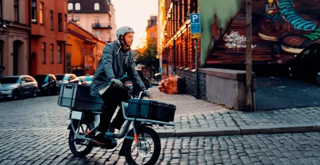 CAKE Aik, la bicicleta eléctrica de la marca sueca es un monstruo en autonomía y capacidad de carga