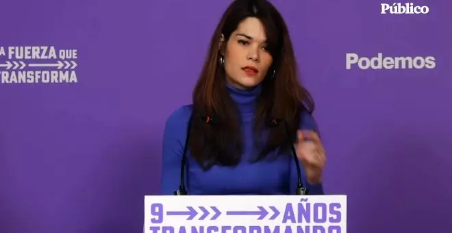 Isa Serra (Unidas Podemos) señala como "indigno y vergonzoso" el tuit de Cuca Gamarra tras el asalto en Brasil