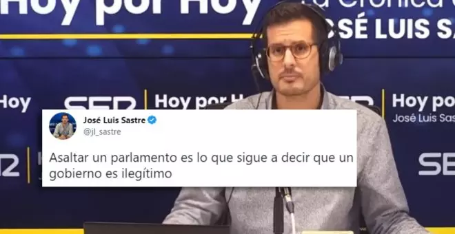 El análisis de José Luis Sastre que compara el golpe en Brasil con el discurso de las derechas en España: "Es lo que sigue a decir que un Gobierno es ilegítimo"