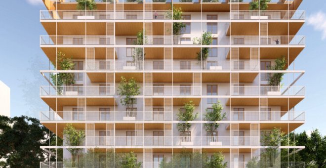 La Verneda y La Pau estrenarán 40 viviendas de alquiler asequible