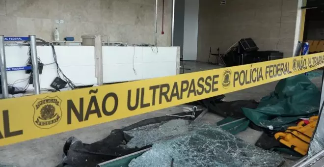 Un panorama de destrucción total en el Tribunal Supremo de Brasil
