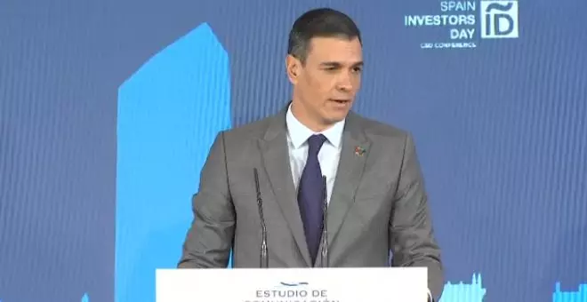 Sánchez: "España alcanza los mejores datos de empleo de su historia, crece por encima de la Eurozona y registra la inflación más baja de toda la UE"