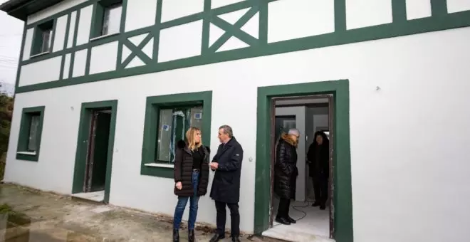 La antigua 'casa del maestro'  se transforma en dos viviendas de alquiler social