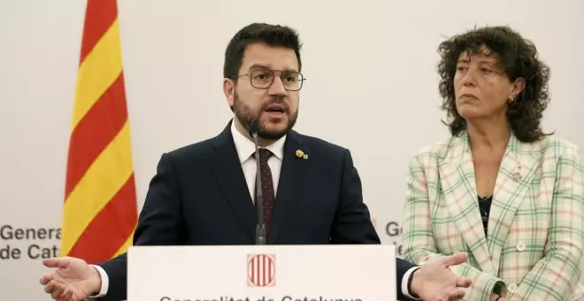 Aragonès advierte a Sánchez: "El 'procés' no ha terminado"