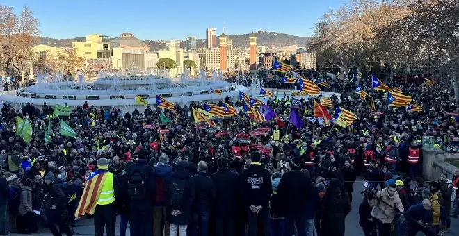 L'independentisme català queda més dividit que mai després de les protestes contra la cimera hispanofrancesa