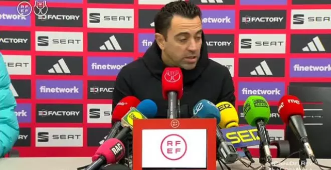 Xavi: "La Supercopa nos ha venido bien... Nos lo creemos y vamos a competir con cualquiera"