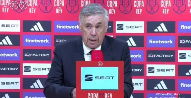 Ancelotti: "En la segunda parte hemos tenido coraje, hemos empujado, el nivel físico ha subido"