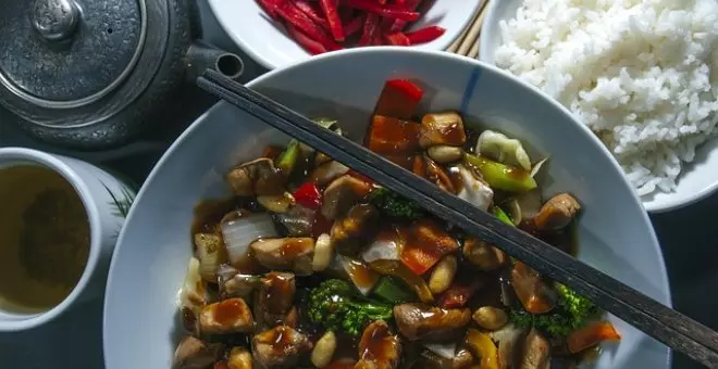 Pato confinado - Receta de pollo kung pao: cocina de Sichuan para celebrar el Año Nuevo chino