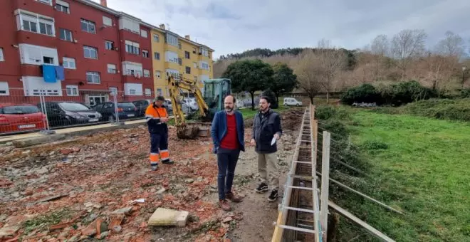 Parques y Jardines comienza a crear un espacio saludable en el Barrio Covadonga