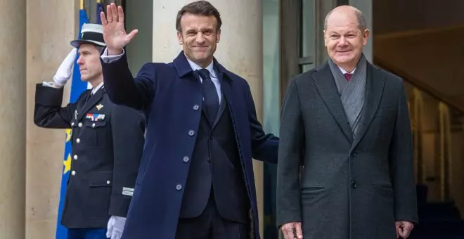 Scholz y Macron reafirman su compromiso con Ucrania y la UE: "Escribiremos un nuevo capítulo en la historia europea"