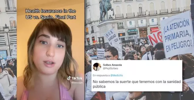 Una joven de Estados Unidos descubre la sanidad pública española y se hace viral: "Tu calidad de vida se dispara"