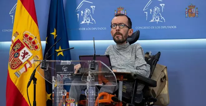 Vídeo | Echenique reconoce que "nunca se imaginaron que Alberto Rodríguez acabaría con Errejón y Baldoví"