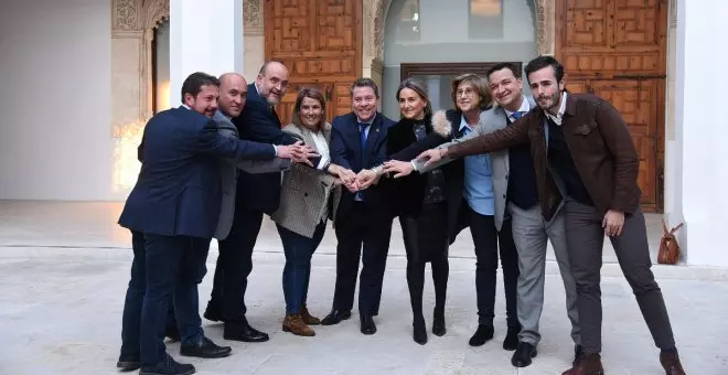 García-Page celebra el cambio de tendencia en la "humillación histórica" sufrida por el Tajo, sus tierras y su población