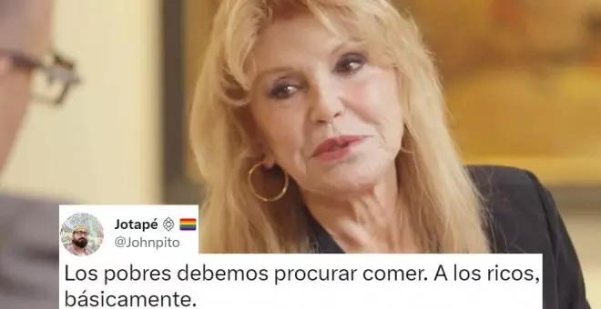 El indignante comentario de Tita Cervera sobre los pobres que ha provocado una oleada de críticas