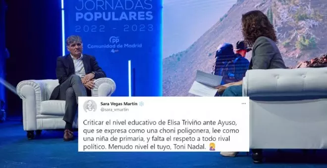 Tuiteros critican las incongruencias de Toni Nadal, que tilda de "maleducado" el discurso de la alumna de la UCM frente a Ayuso: "Menudo nivel el tuyo"