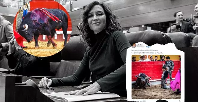 Ayuso desata la indignación tras anunciar que Telemadrid volverá a retransmitir las corridas de toros por San Isidro