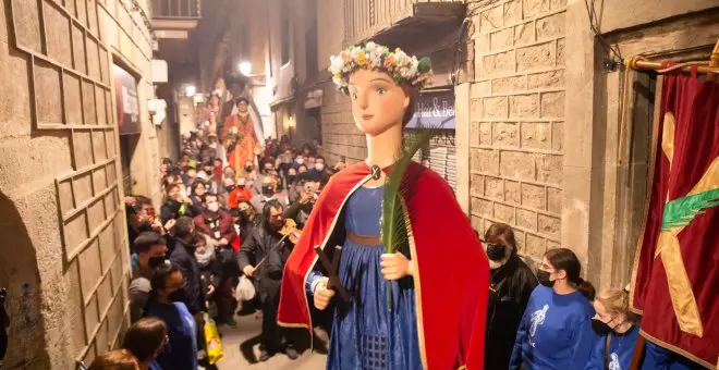 Les Festes de Santa Eulàlia tornen a Barcelona commemorant 600 anys de gegants a la ciutat