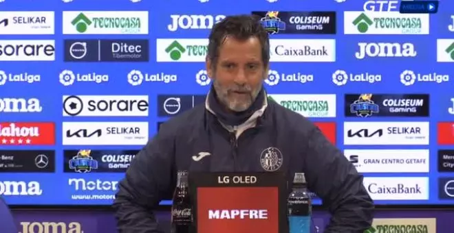 Quique Sánchez Flores: "Me gustaría que se contara por qué aquí ha habido jugadores que no han podido jugar y ha habido jugadores que no han querido jugar"