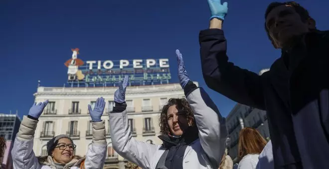 Asociaciones, sanitarios y artistas llaman a repetir otra multitudinaria manifestación por la Sanidad Pública en Madrid