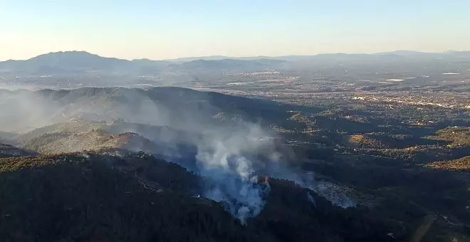 Estabilitzat un incendi forestal a Tortosa que ha cremat unes 30 hectàrees