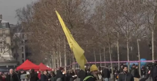 Los paros y protestas en París contra la reforma de la jubilación se multiplican
