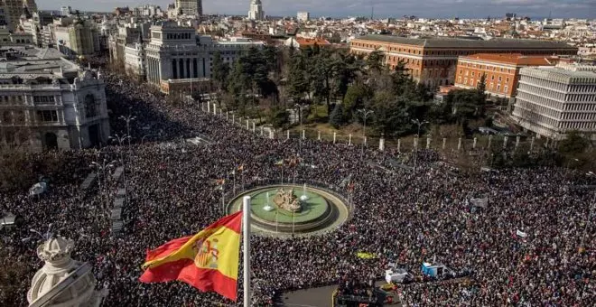 Multitudinaria manifestación en Madrid en defensa de la Sanidad Pública