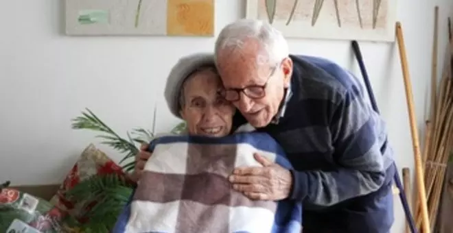 Jesús y Mari Luz, la historia de amor con la que no puede el alzhéimer