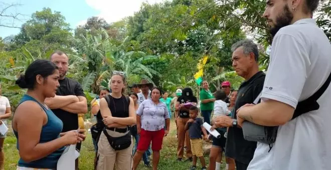 La delegación asturiana de Derechos Humanos ya trabaja sobre el terreno en Colombia