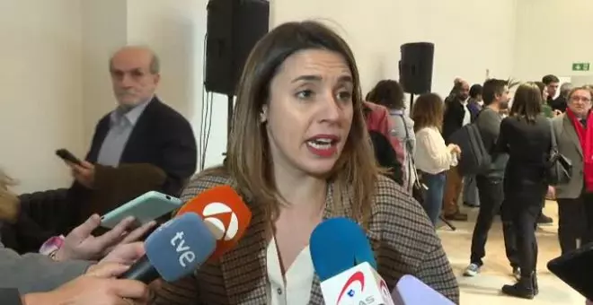 Irene Montero exige al PSOE una reunión sobre el 'sí es sí'