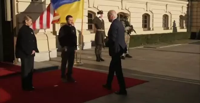 Visita sorpresa de Biden a Ucrania para reunirse con Zelenski