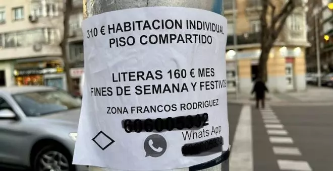 Alquiler de literas en Madrid: el último grito del mercado inmobiliario que ha desatado la indignación en las redes