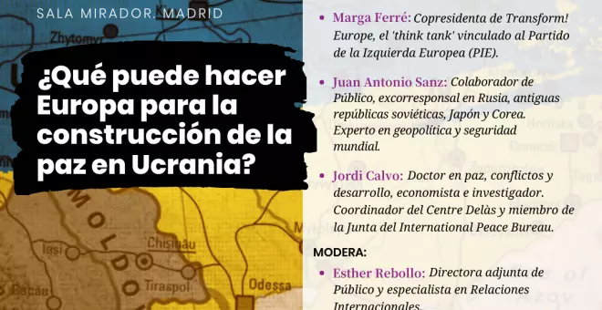 ¿Qué puede hacer Europa para la construcción de la paz en Ucrania?