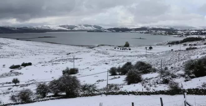 La cota de nieve podría alcanzar los 200 metros este miércoles en Cantabria
