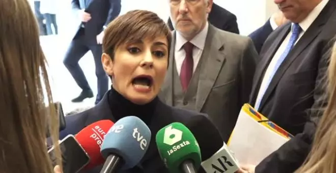 Isabel Rodríguez pide al PP que "utilice la misma vara de corrupción"