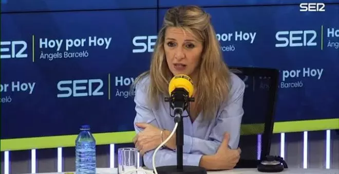 Yolanda Díaz pide a Ferrovial que mantenga "todos y cada uno de los puestos de trabajo en España"