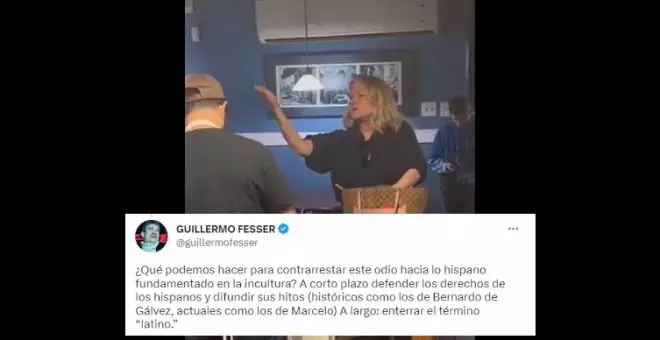 Guillermo Fesser da una clase de historia para retratar la ignorancia de una racista en EEUU