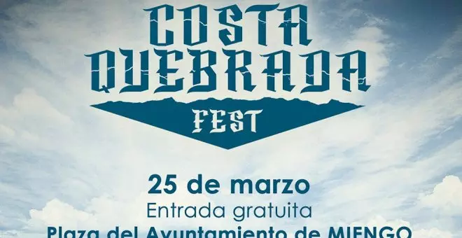 Miengo celebrará el 'Costa Quebrada Fest' el 25 de marzo con cuatro grupos