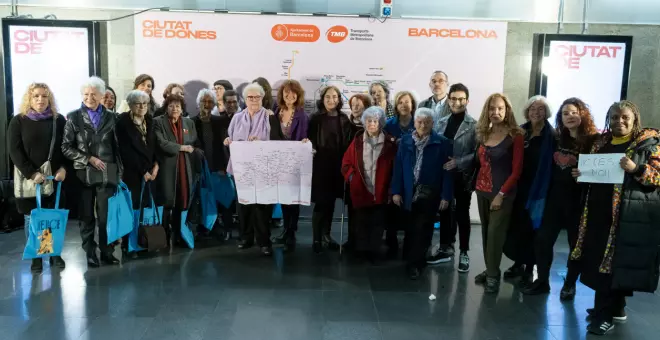 Parades de metro amb nom de dona, la iniciativa de l'Ajuntament de Barcelona pel 8-M