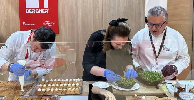 La feria HIP acoge un Show Cooking sobre la gastronomía de Cantabria de la mano de la Asociación de Cocineros