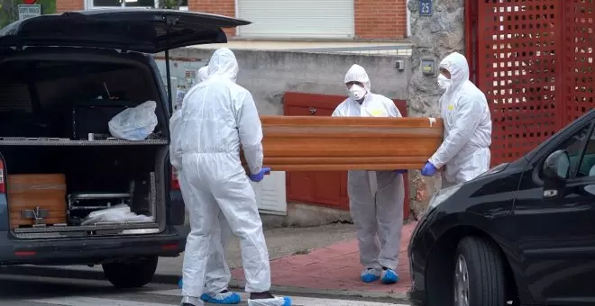En Madrid murieron por covid más ancianos en residencias que en hospitales