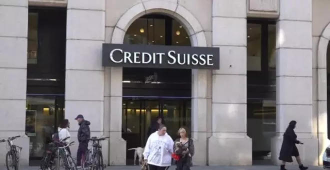 Credit Suisse pierde más de una cuarta parte de su valor en la bolsa de Zúrich