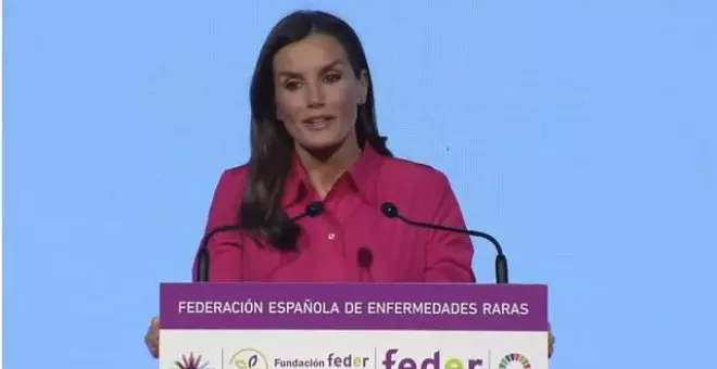 La Reina acude a un acto en Santiago por el Día Mundial de las Enfermedades Raras