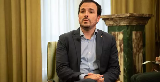 Alberto Garzón: "Yolanda Díaz puede ser presidenta del Gobierno"