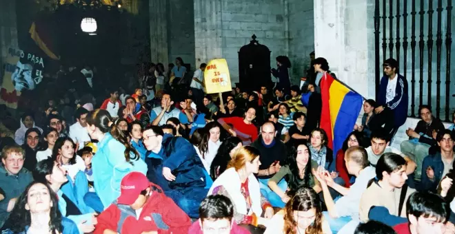 El día que los estudiantes ocuparon la Catedral de Oviedo