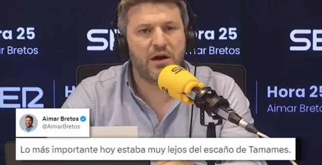 Aimar Bretos, sobre el triunfo de la ley de eutanasia: "Lo importante estaba lejos del escaño de Tamames"