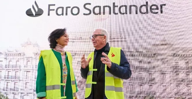 El futuro espacio cultural en la sede del Banco Santander se llamará 'Faro Santander'