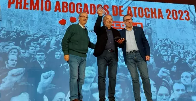 Serrat, Premio Abogados de Atocha 2023: "Hay que pelear la libertad si no queremos que nos devuelvan a la casilla de salida"