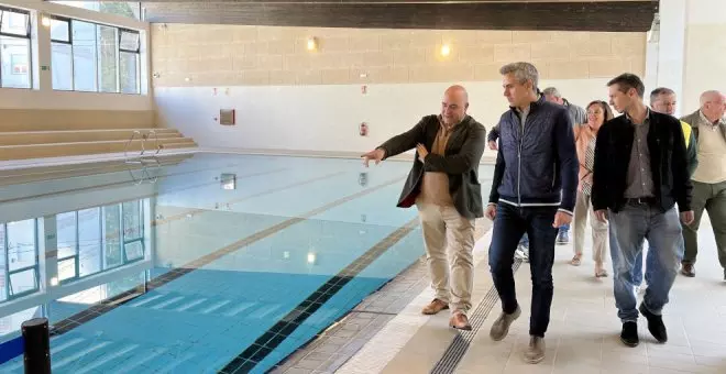 La piscina reabrirá al público el próximo mes de abril
