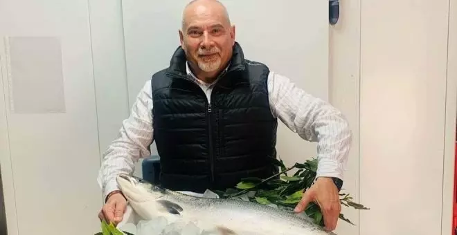 El primer salmón de Cantabria se subastará este domingo en Oruña de Piélagos